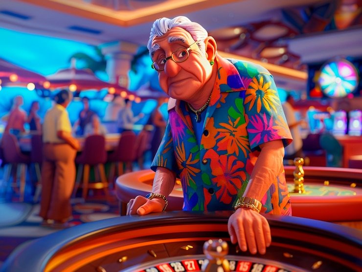Antarmuka Playtech di wisdom toto menampilkan berbagai slot dan permainan meja